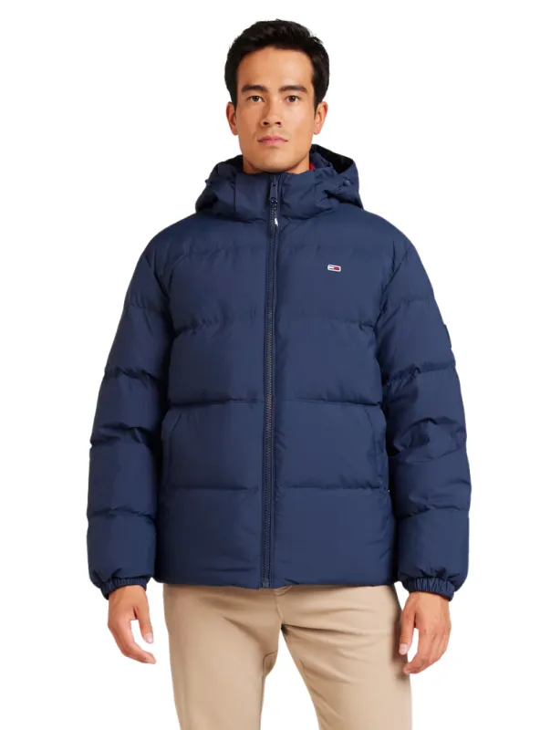 Tommy Jeans Winter Jacket 'Essential' in Marine Blue sold by FBO