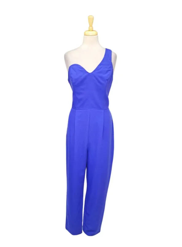 Jane Norman Ladies One Hand Jumpsuit - Blue sold by FBO