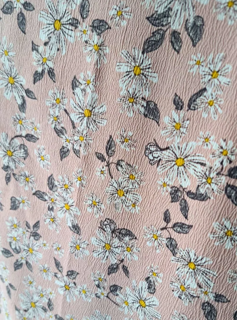 Olivy Floral Wrap Skirt with Ruffle - Dusty Pink sold by FBO product image thumbnail 2