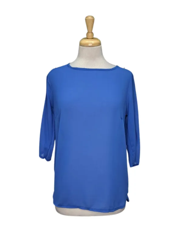 Inside Ladies Blouse - Blue sold by FBO