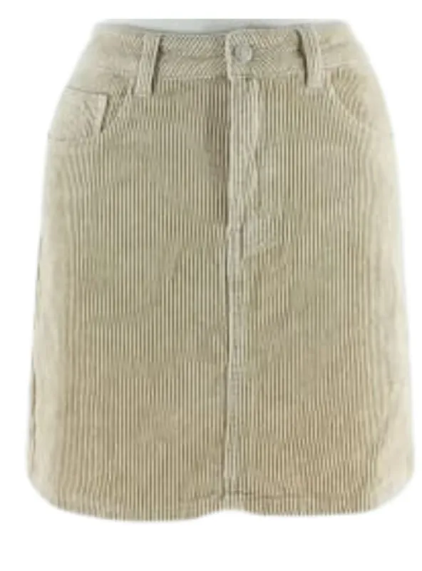 CORDUROY MINI SKIRT sold by FBO
