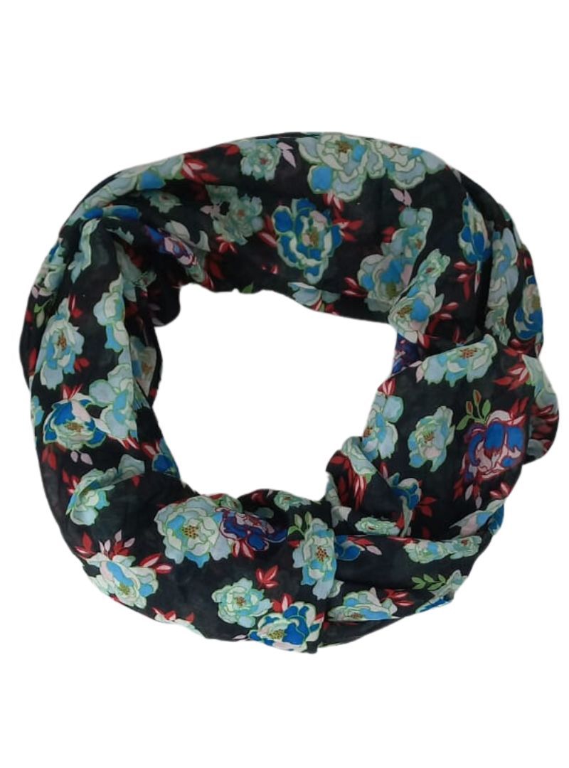 FLORAL DETAILED SCARF sold by FBO