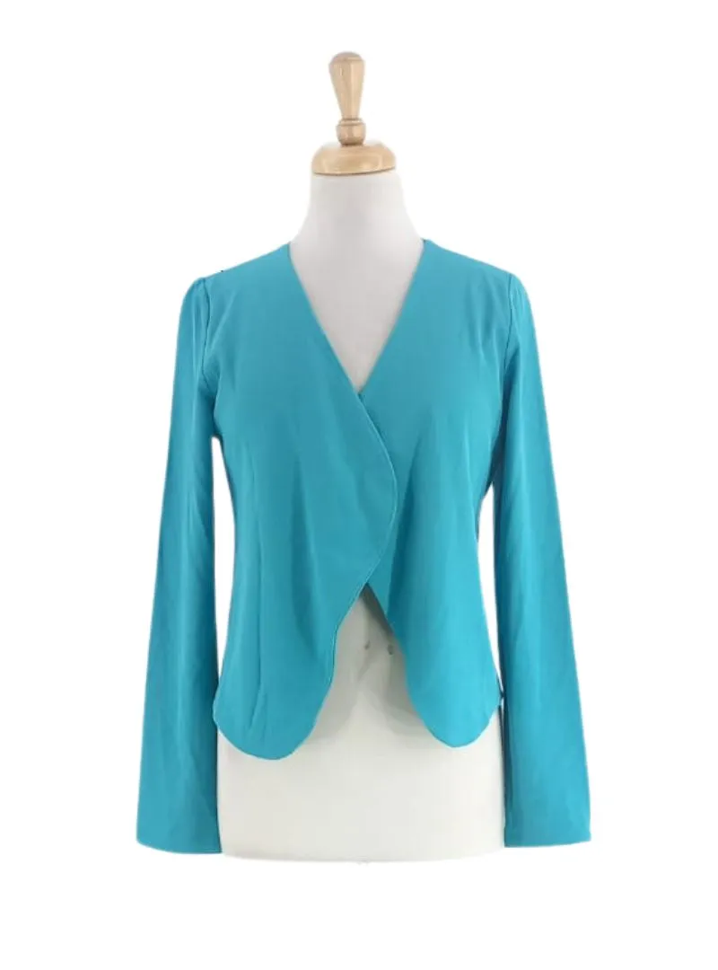 SOLID DRAPE JACKET sold by FBO