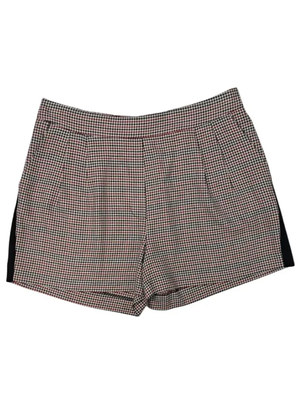Cache Cache Ladies Checked Shorts - Red/Black sold by FBO