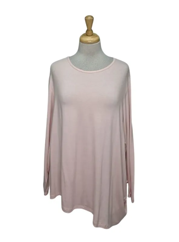Studio Ladies Long Sleeve Top - Dusty Pink sold by FBO