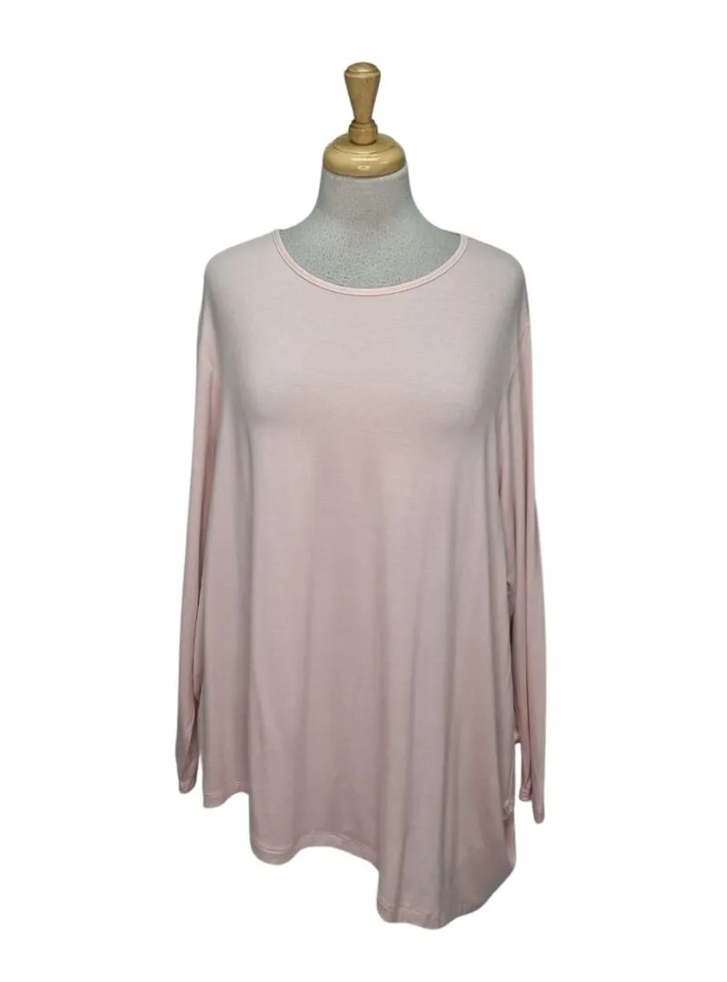 Studio Ladies Long Sleeve Top - Dusty Pink sold by FBO