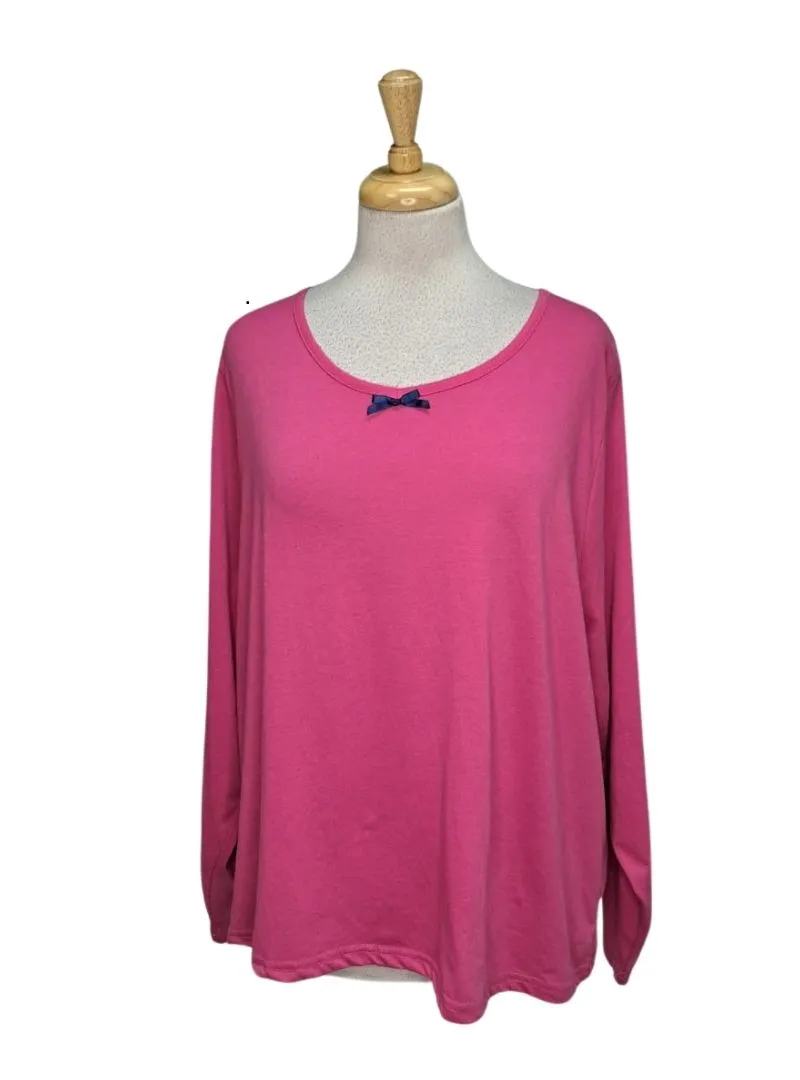 International Brand Ladies Pj Top - Pink sold by FBO