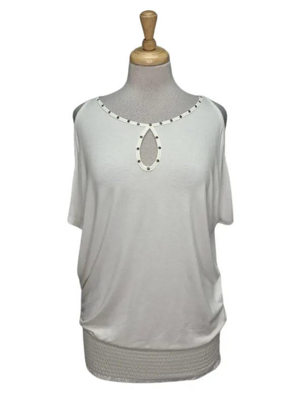 Lascana Ladies Tshirt - Cream sold by FBO