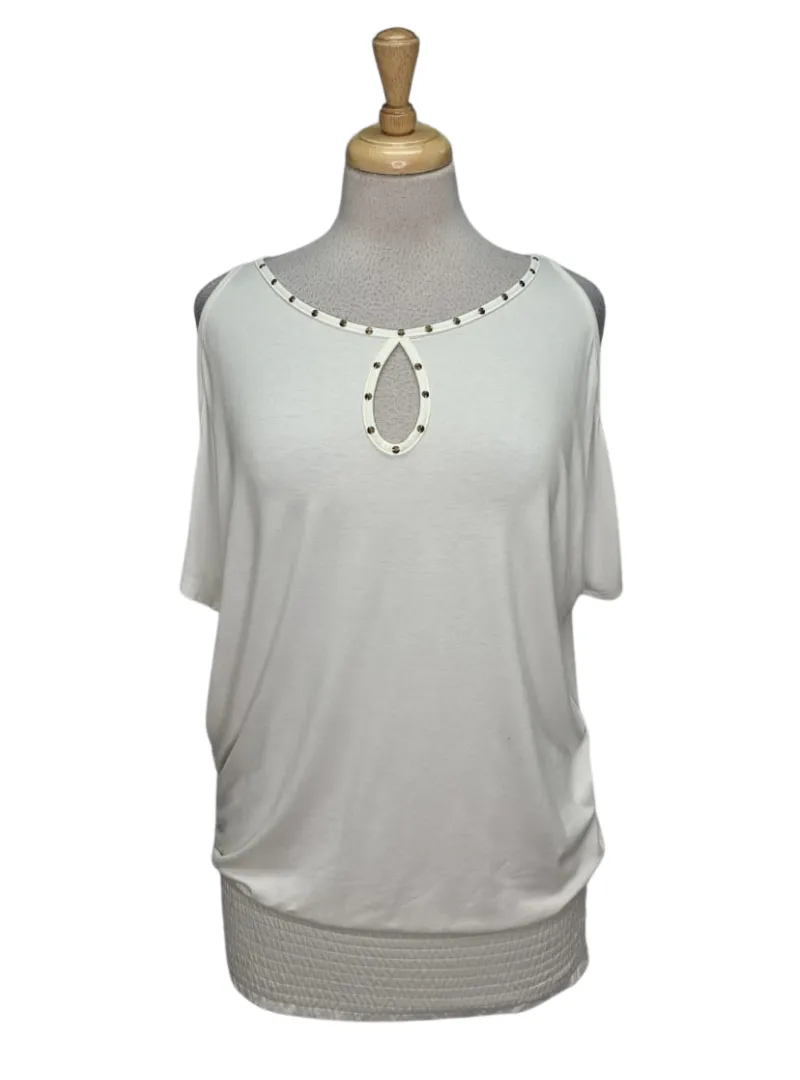 Lascana Ladies Tshirt - Cream sold by FBO