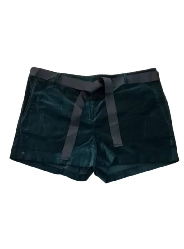 Bonobo Ladies Velvet Mini Shorts - Green ( With No Belt ) sold by FBO