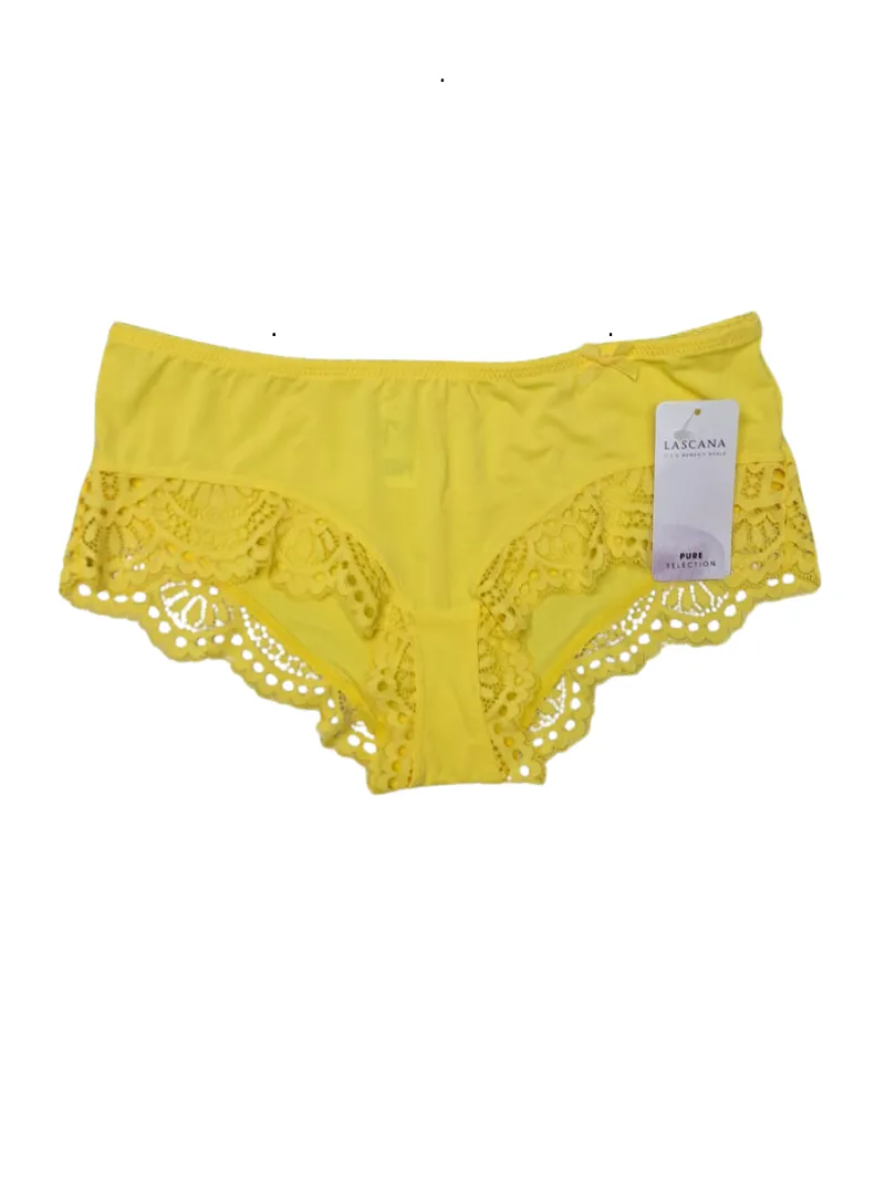Lascana 3 Pack Ladies Underwear - Bright Yellow / White sold by FBO product image thumbnail 4