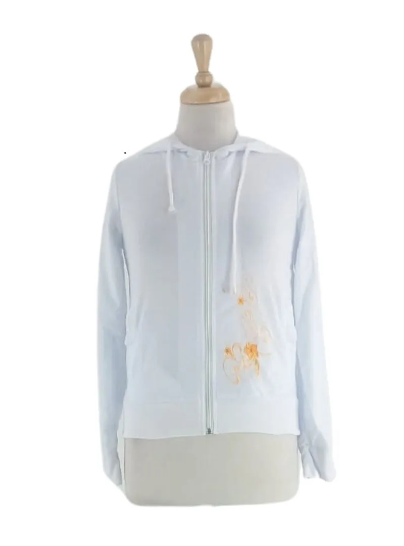 DETAIL ZIP UP FLEECE HOODIE sold by FBO