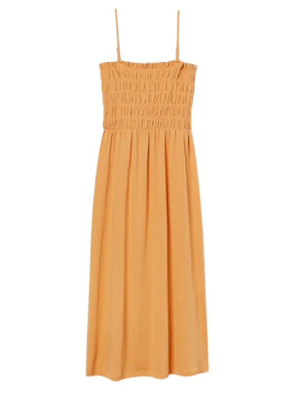 SMOCK DETAIL DRESS sold by FBO