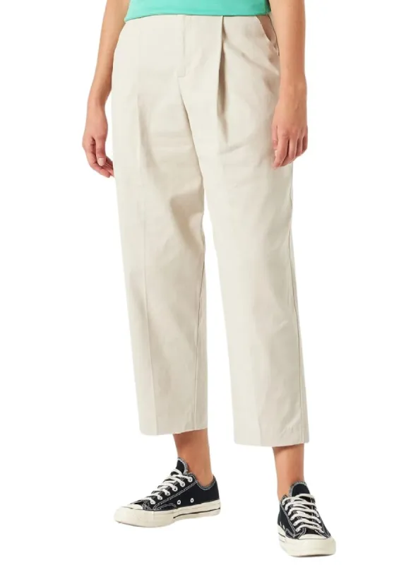 RELAXED HIGH WAIST CHINO PANTS sold by FBO