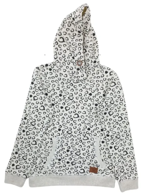 DETAILED FLEECE HOODIE sold by FBO
