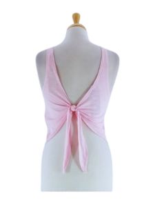 BACK BOW TIE TANK TOP sold by FBO