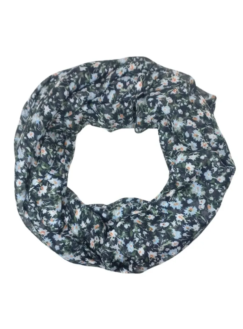 FLORAL DETAILED LIGHT WEIGHT SCARF sold by FBO