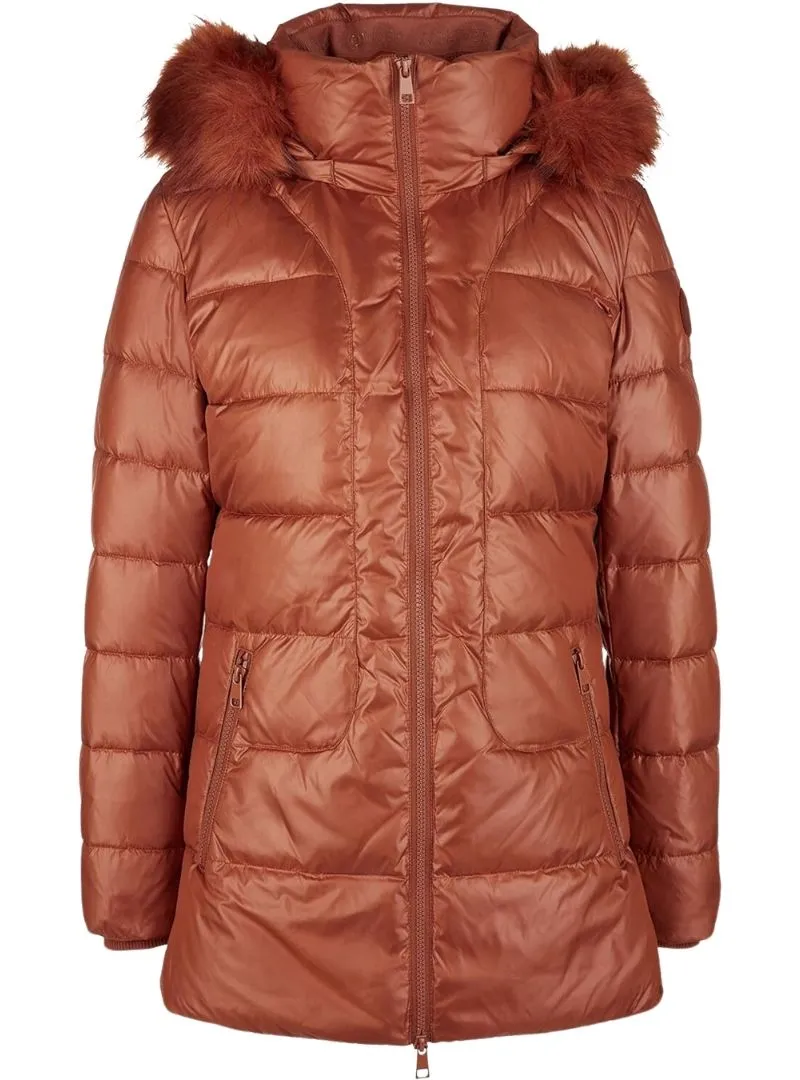 BASIC HOODED PUFFER JACKET sold by FBO product image thumbnail 4