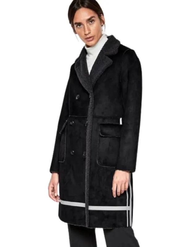 SUEDE TRENCH COAT sold by FBO