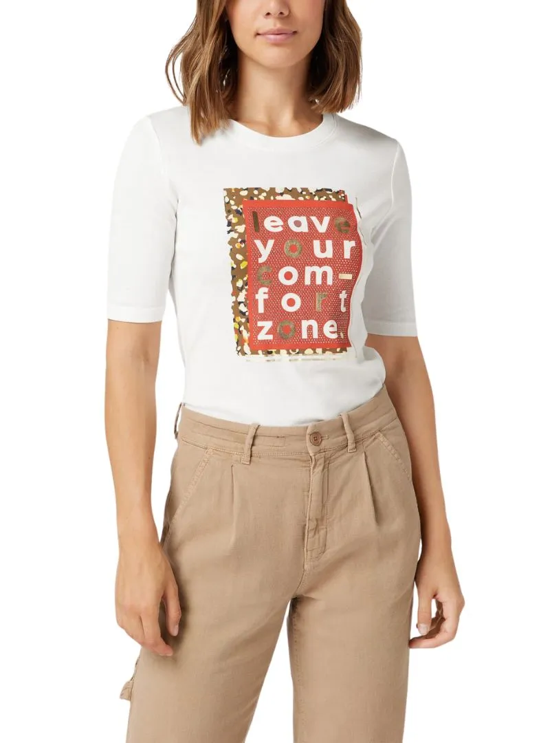 DETAIL PRINT SEQUINS TSHIRT sold by FBO