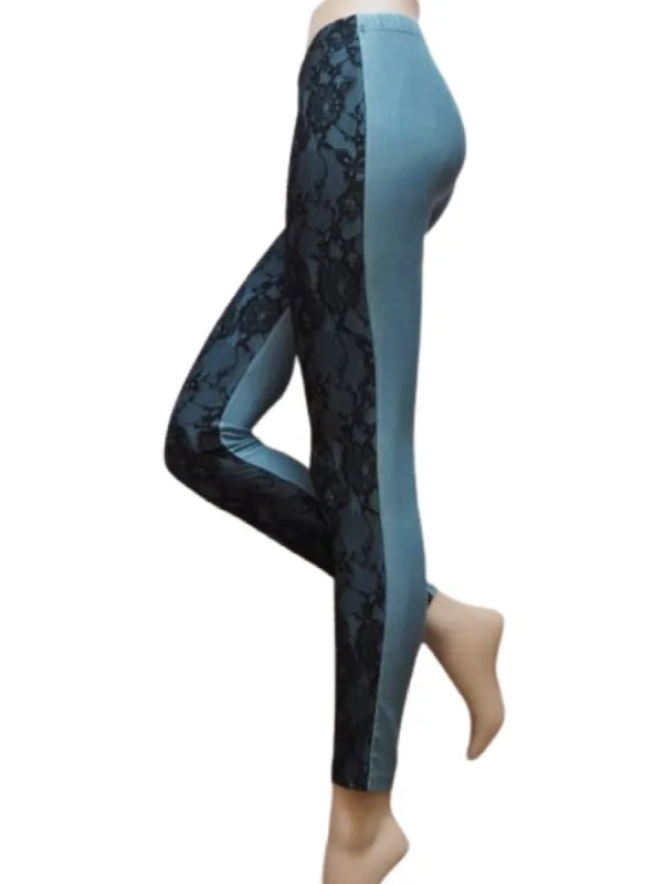 DETAILED LACE TIGHTS sold by FBO