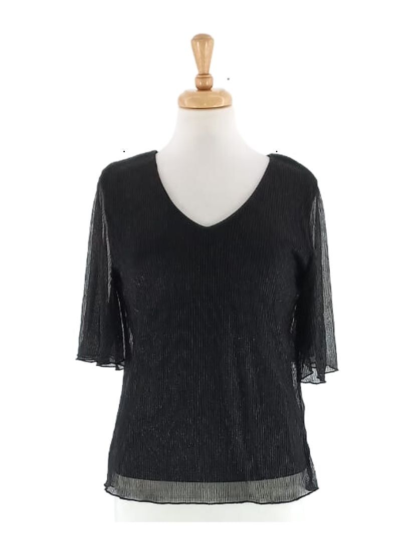 LACE FRILL BLOUSE sold by FBO