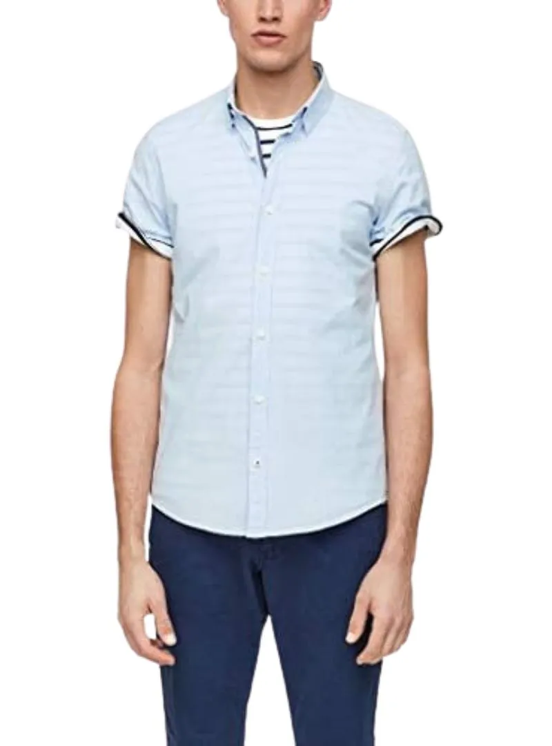 FINE STRIPED SHORT SLEEVE SHIRT sold by FBO