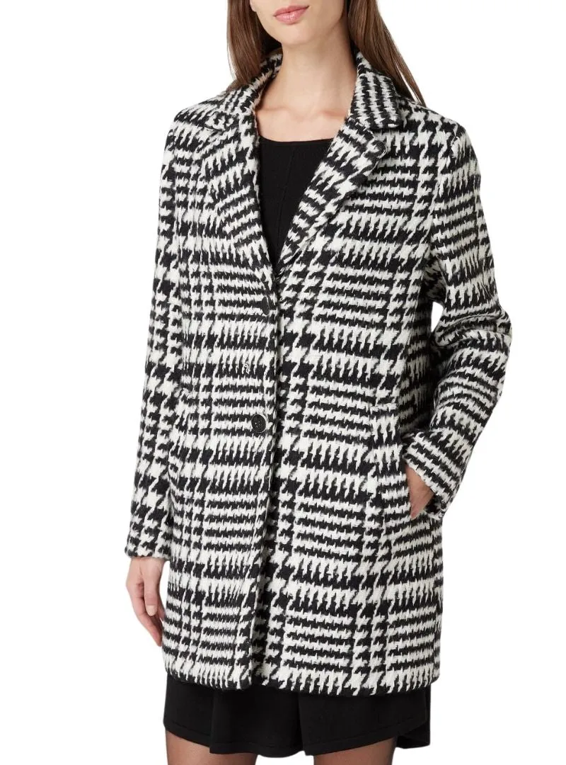 PATTERNED BUTTONE UP COAT sold by FBO