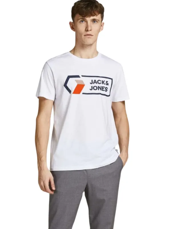 LOGO PRINTED CREW NECK TEE sold by FBO