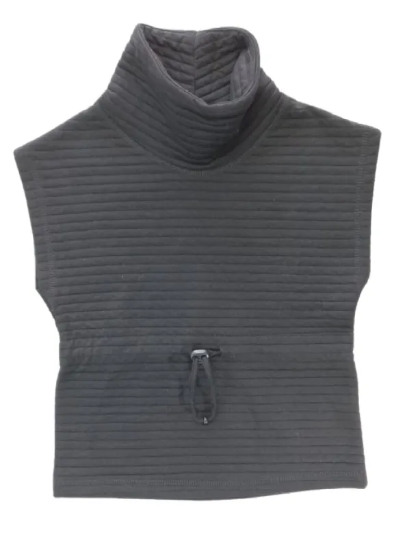 HIGH NECK TEXTURED FLEECE TOP sold by FBO