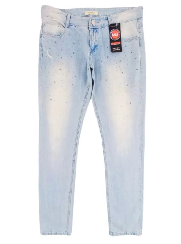 DIAMANTE EMBELLISHED JEAN sold by FBO