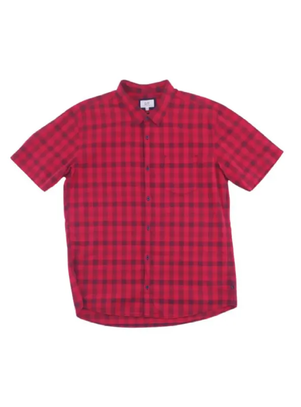 SHORT SLEEVE CHECK SHIRT sold by FBO