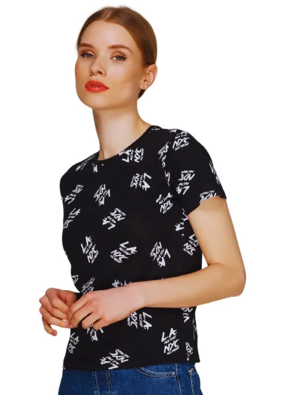 PRINTED CASUAL TEE sold by FBO