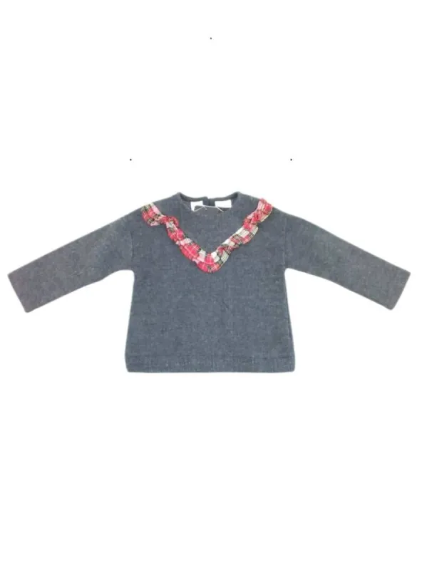 FRILL DETAILED KNIT JERSEY sold by FBO