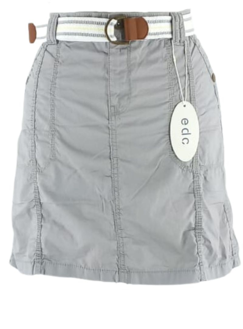 STRIPED BELTED SKIRT sold by FBO