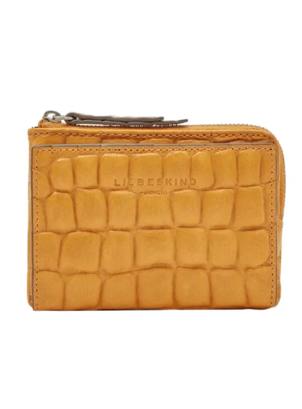 GENUINE LEATHER CROC PRINT WALLET sold by FBO