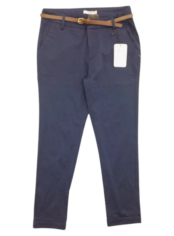 BELTED CHINO PANTS sold by FBO