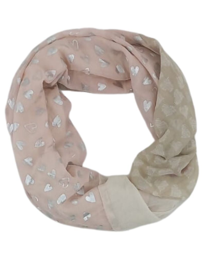 HEART DETAILED SCARF sold by FBO