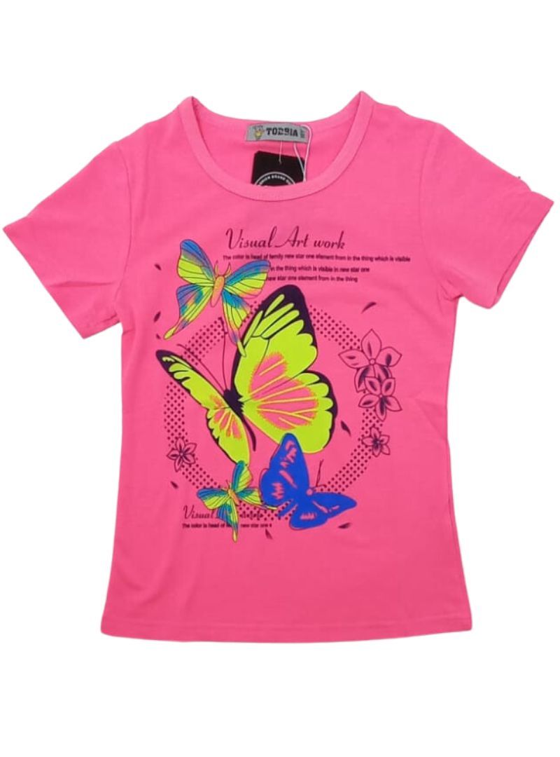 BUTTERFLY PRINTED TEE sold by FBO