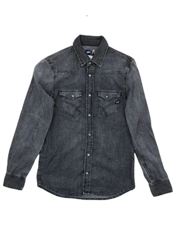 DETAIL DENIM SHIRT sold by FBO