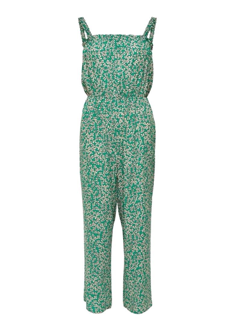 FLORAL DETAIL RUFFLED STRAP JUMPSUIT sold by FBO product image thumbnail 3