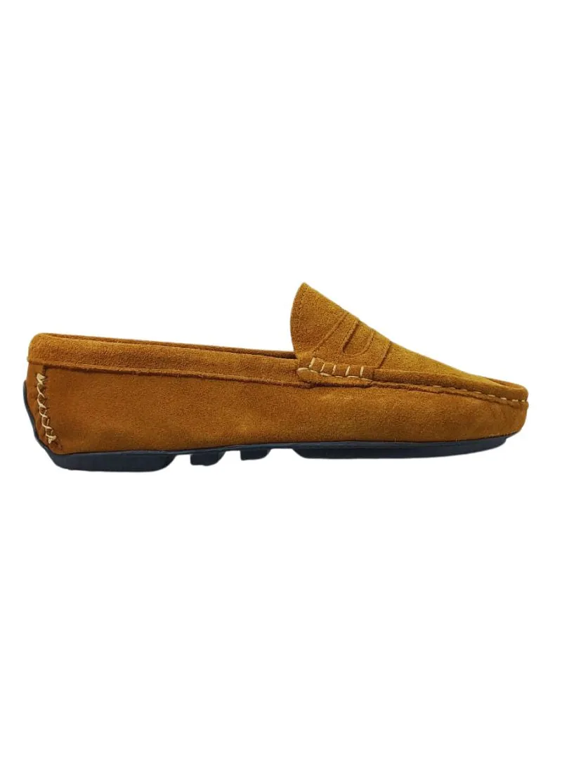 SUEDE LOAFERS sold by FBO
