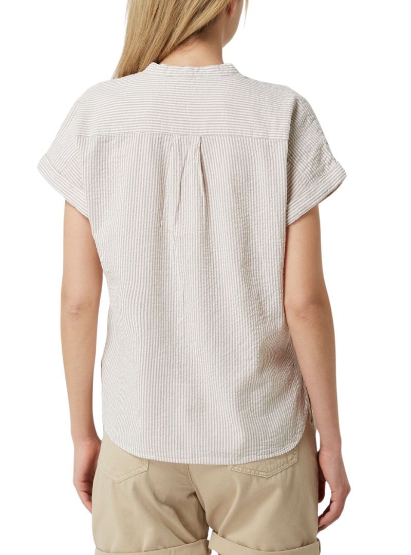 STRIPED LINEN BLOUSE sold by FBO product image thumbnail 4