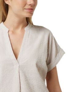 STRIPED LINEN BLOUSE sold by FBO
