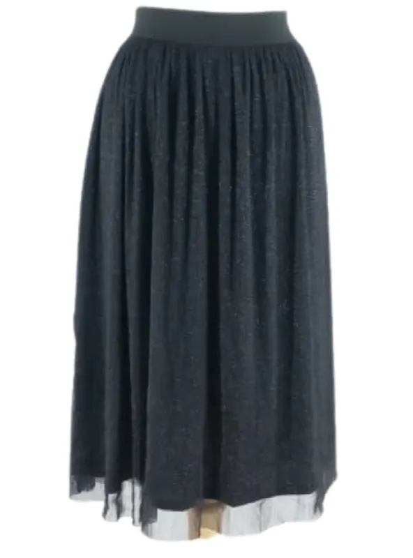 SPARKLY DETAILED MIDI SKIRT sold by FBO