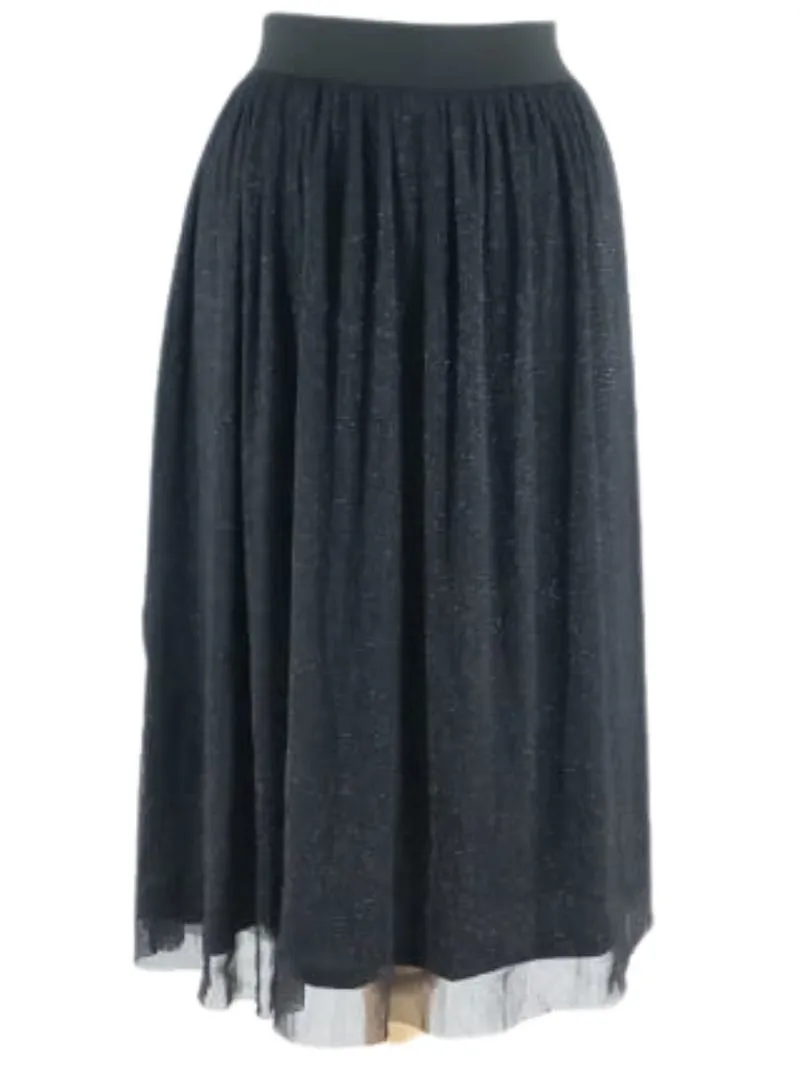 SPARKLY DETAILED MIDI SKIRT sold by FBO