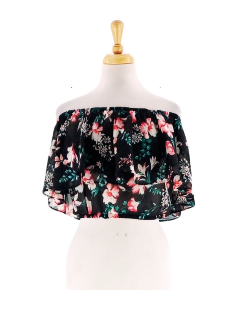FLORAL OFF SHOULDER BLOUSE sold by FBO