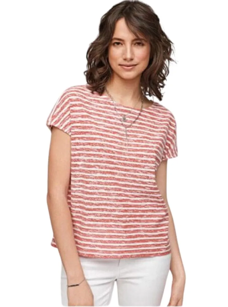 DETAILED STRIPED TEE sold by FBO