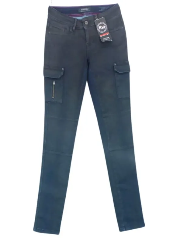 SKINNY FIT CARGO DENIM sold by FBO