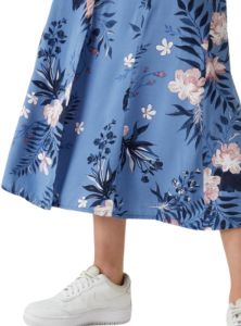 DETAILED A-LINE MIDI SKIRT sold by FBO